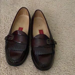 Cole Haan burgundy loafers